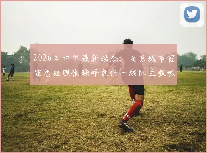 2026年中甲最新动态：南京城市官宣总经理张晓峰兼任一线队主教练，解析球队新赛季战略方向